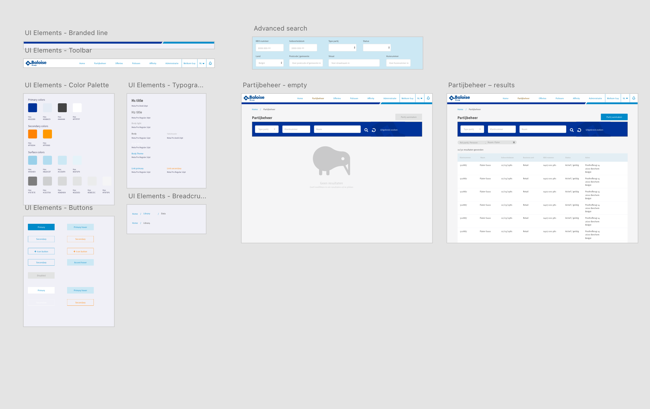 Styleguide